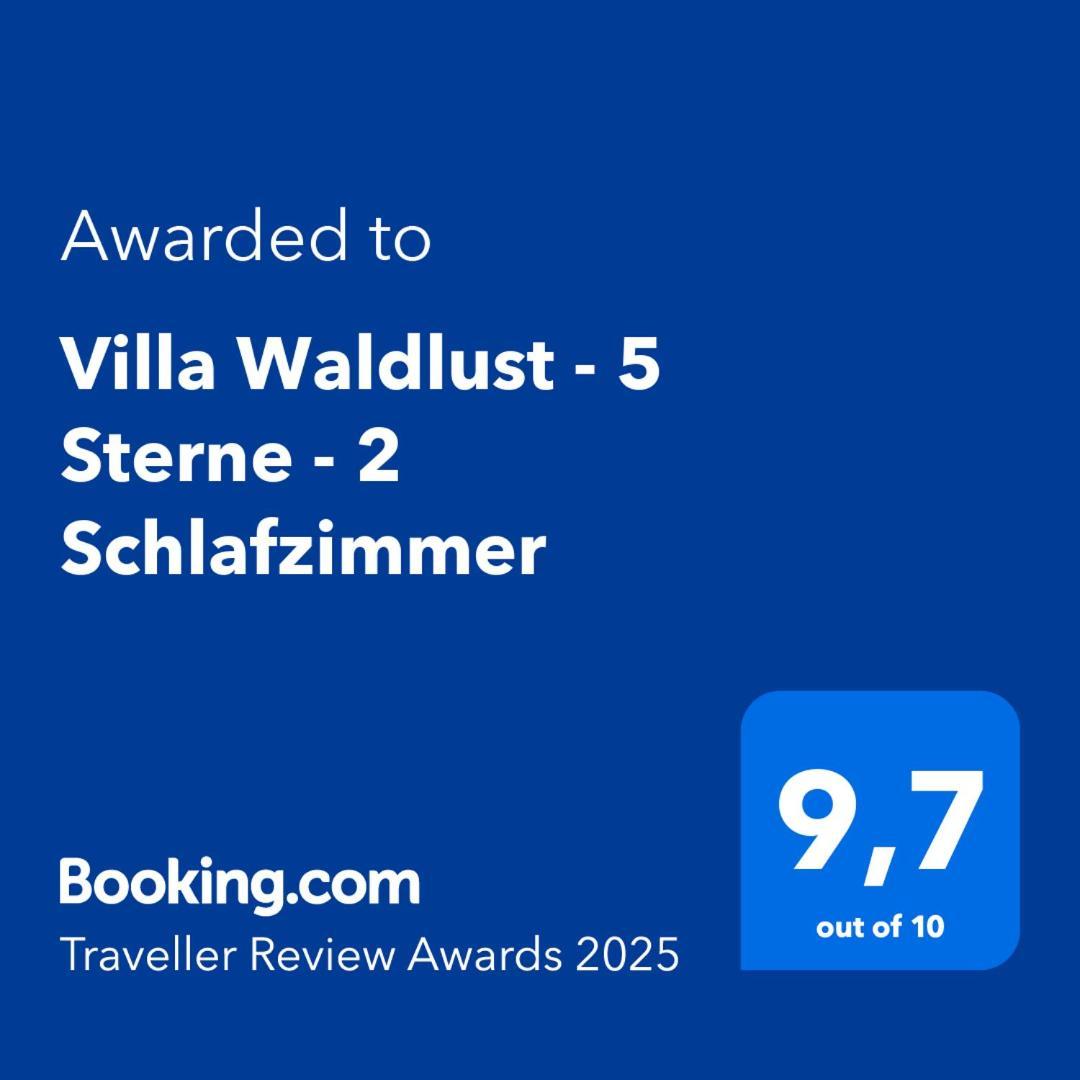 Villa Waldlust - 5 Sterne - 2 Schlafzimmer كورورت أوبين المظهر الخارجي الصورة